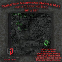 Blighted Cavern - Neoprene Battle Mat with Bag
