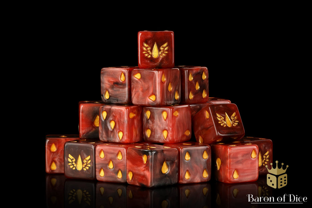 Blood Drop Dice