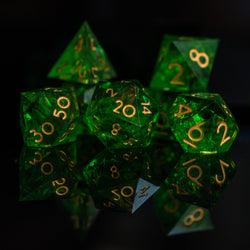 PRE-ORDER || Blood of the Lich Sharp-Edged Resin Dice Set