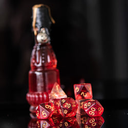 Pre-Order || Bloodlust Elixir Acrylic Dice Set