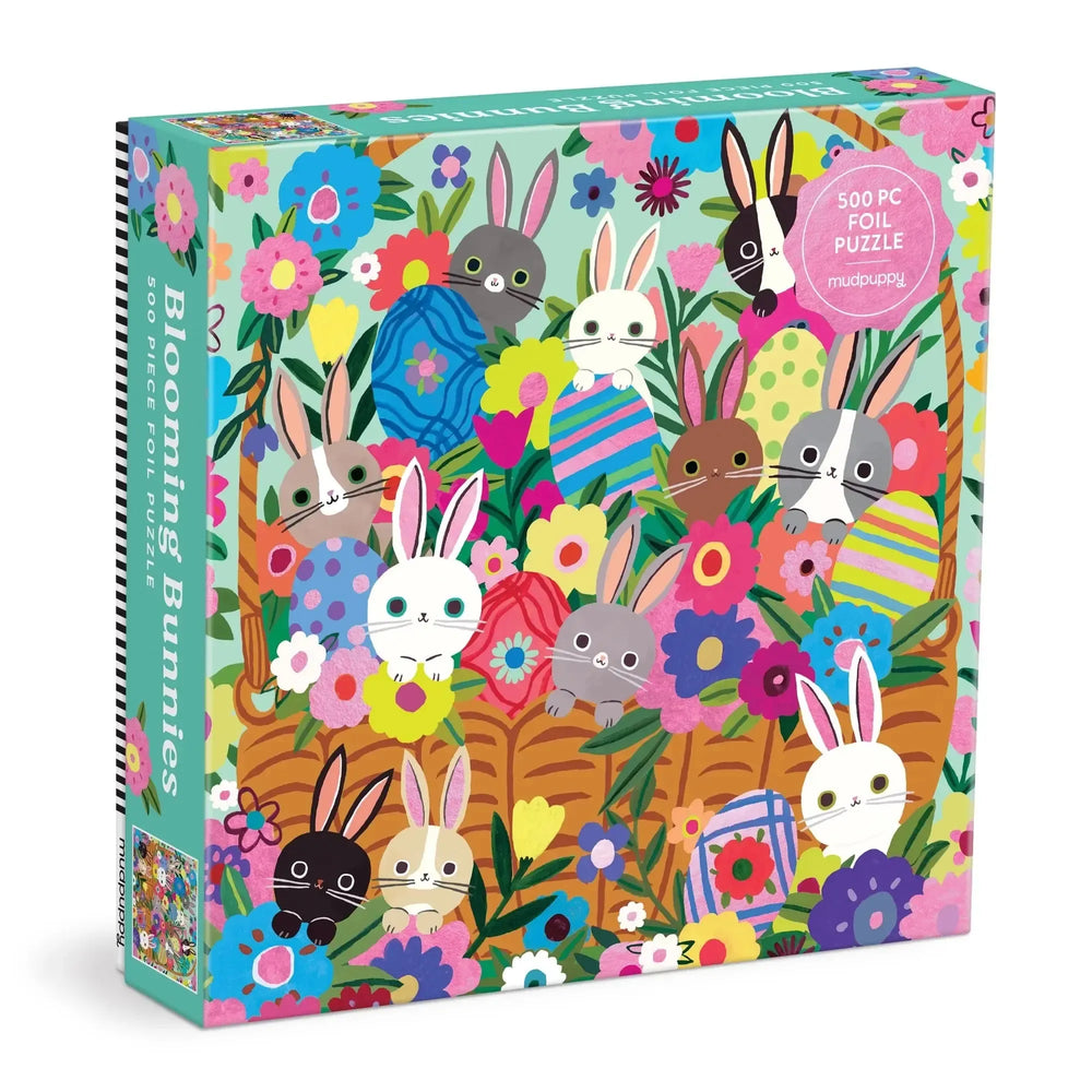 Blooming Bunnies 500 Piece Jigsaw Puzzle Mudpuppy (ONLINE ORDER ONLY)