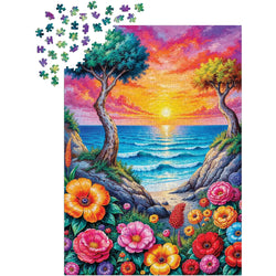 Blooming Coast 1000 Piece Jigsaw Puzzle Enjoy (ONLINE ORDER ONLY)