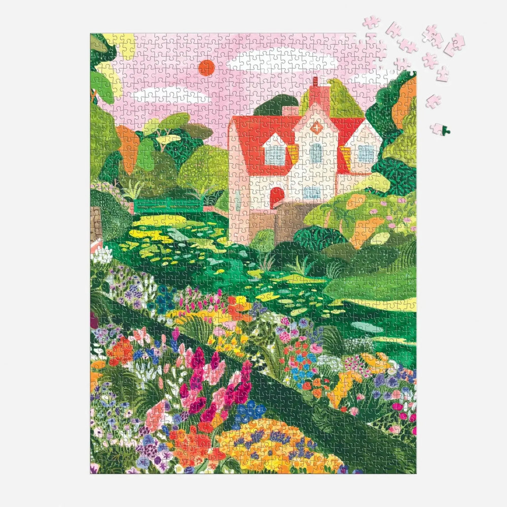 Blooming Meadow 1000 Piece Jigsaw Puzzle Galison (ONLINE ORDER ONLY)