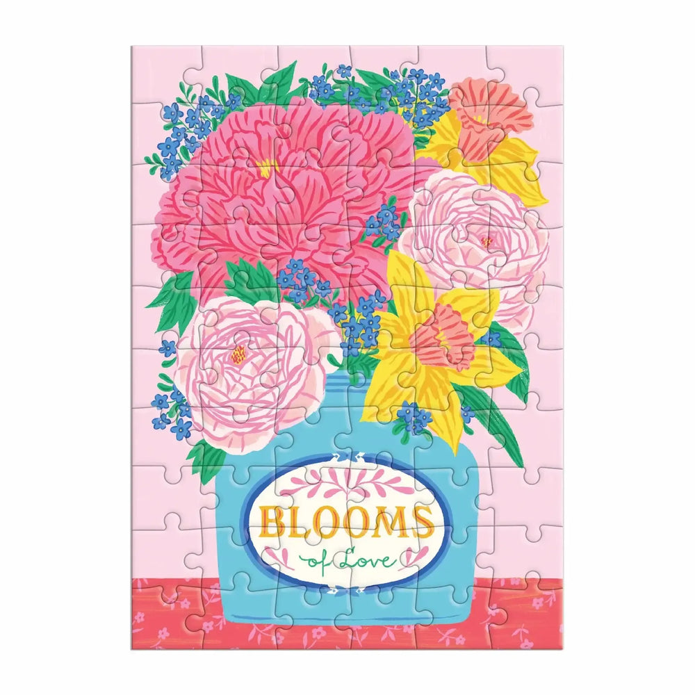 Blooms of Love Greeting Card 60 Piece Jigsaw Puzzle Galison (ONLINE ORDER ONLY)