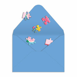 Blooms of Love Greeting Card 60 Piece Jigsaw Puzzle Galison (ONLINE ORDER ONLY)