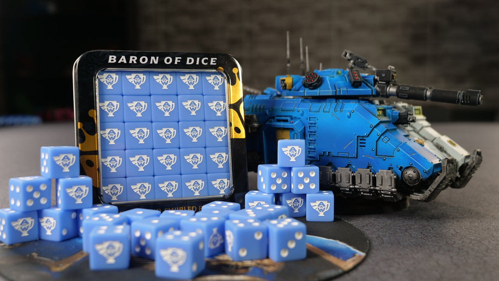 Art of War Official Dice | Matte Blue (ONLINE ORDER ONLY)