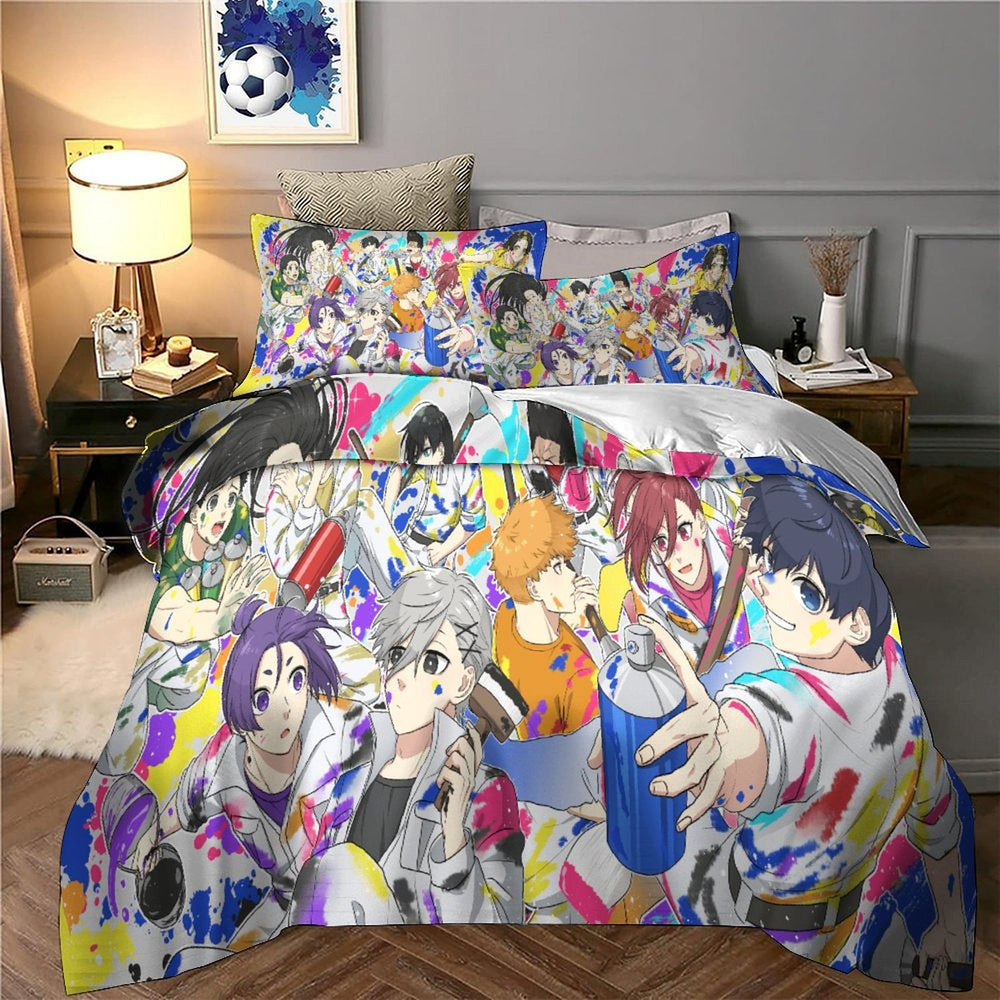 Blue Lock Bedding Set Duvet Cover Without Filler (Online Order Only)