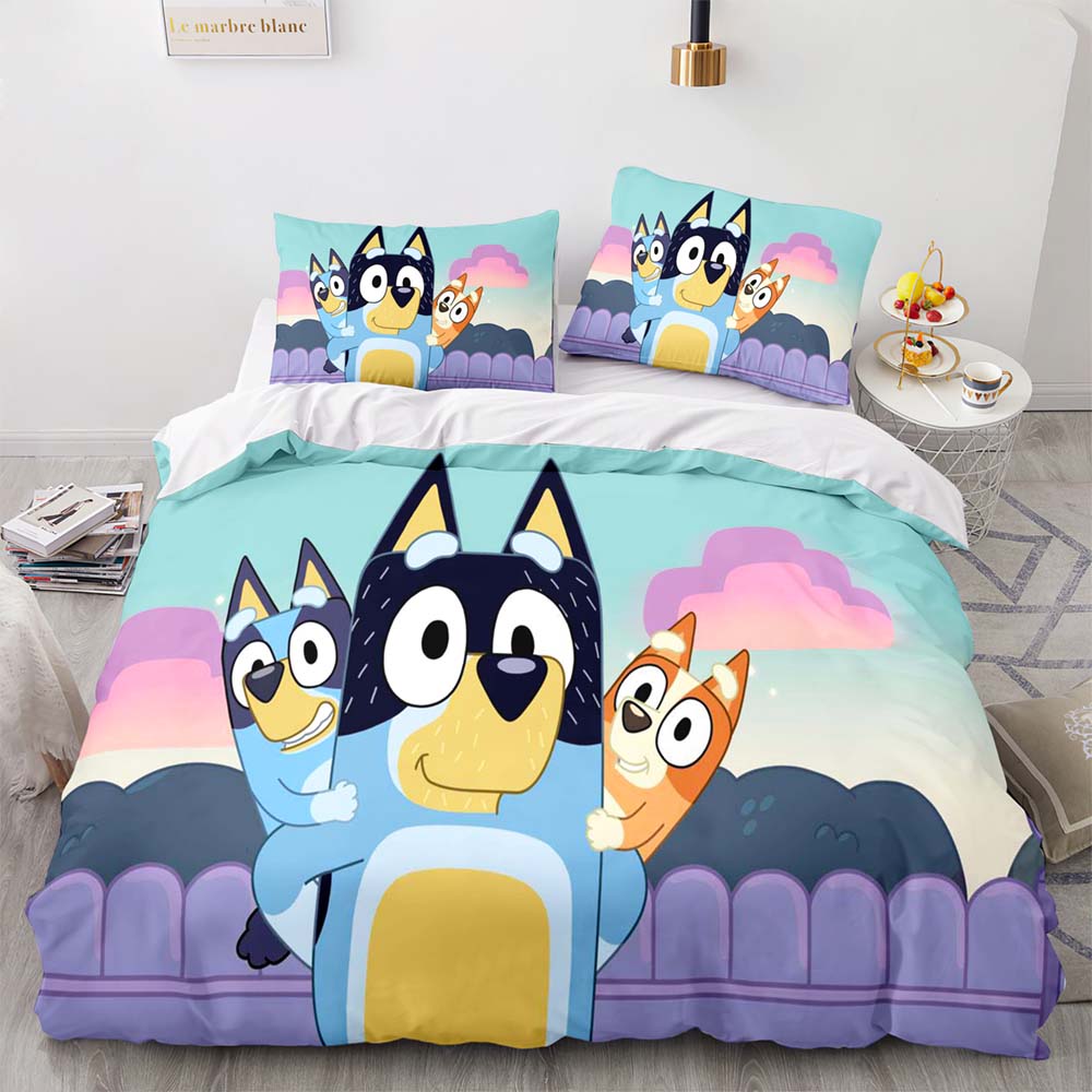 Bluey Bedding Set Quilt Cover Without Filler (Online Order Only)