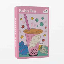 Boba Tea 99 Piece Mini Jigsaw Puzzle Puzzledly (ONLINE ORDER ONLY)