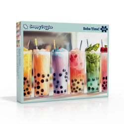 Boba Tea Time 1000 Piece Jigsaw Puzzle Snappy (ONLINE ORDER ONLY)