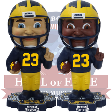 Michigan Wolverines 2023 National Champions Bobbleheads (ONLINE ORDER ONLY)