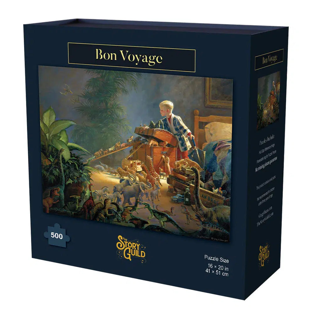 Bon Voyage 500 Piece Jigsaw Puzzle Story Guild (ONLINE ORDER ONLY)