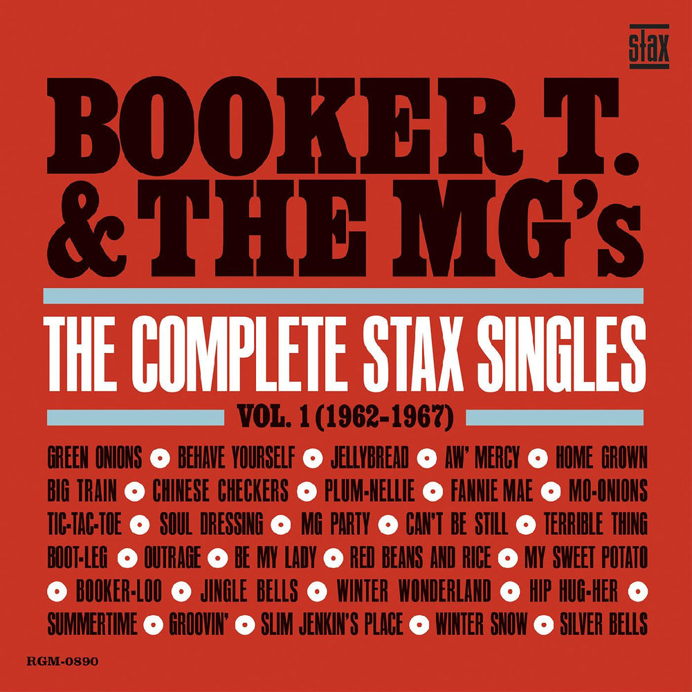 Booker T. & the MG's - The Complete Stax Singles Vol. 1 (1962-1967) (2-LP, Red Vinyl) [Vinyl] (ONLINE ORDER ONLY)