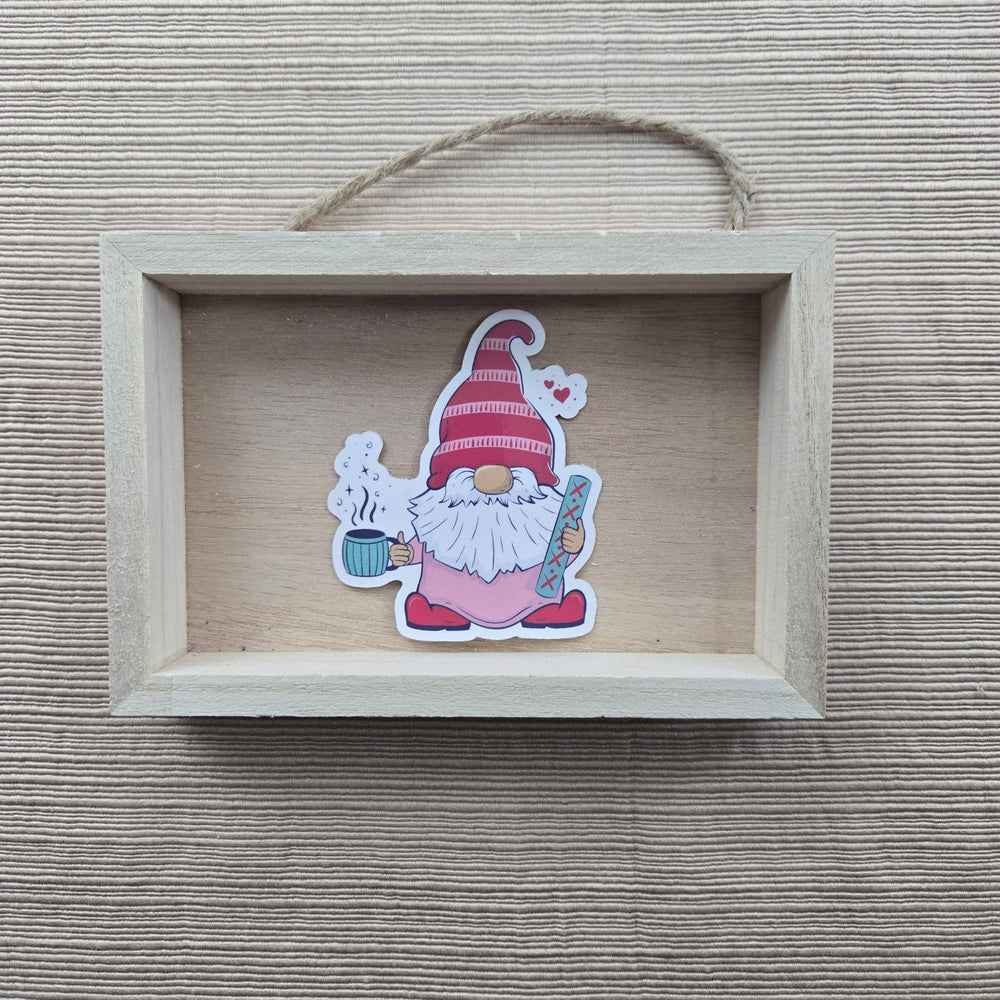 Gnome Book Lover Stickers (ONLINE ORDER ONLY)