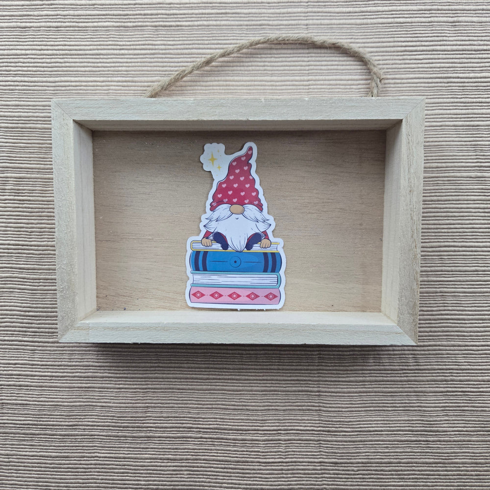 Gnome Book Lover Stickers (ONLINE ORDER ONLY)