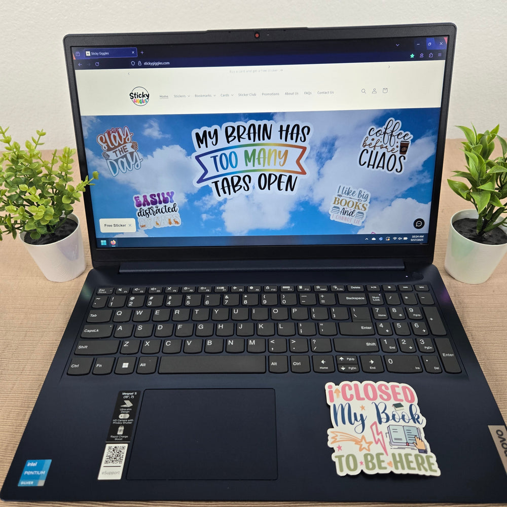 Book lover Quotes Series 1 Stickers (ONLINE ORDER ONLY)