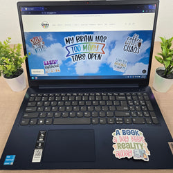 Book lover Quotes Series 1 Stickers (ONLINE ORDER ONLY)