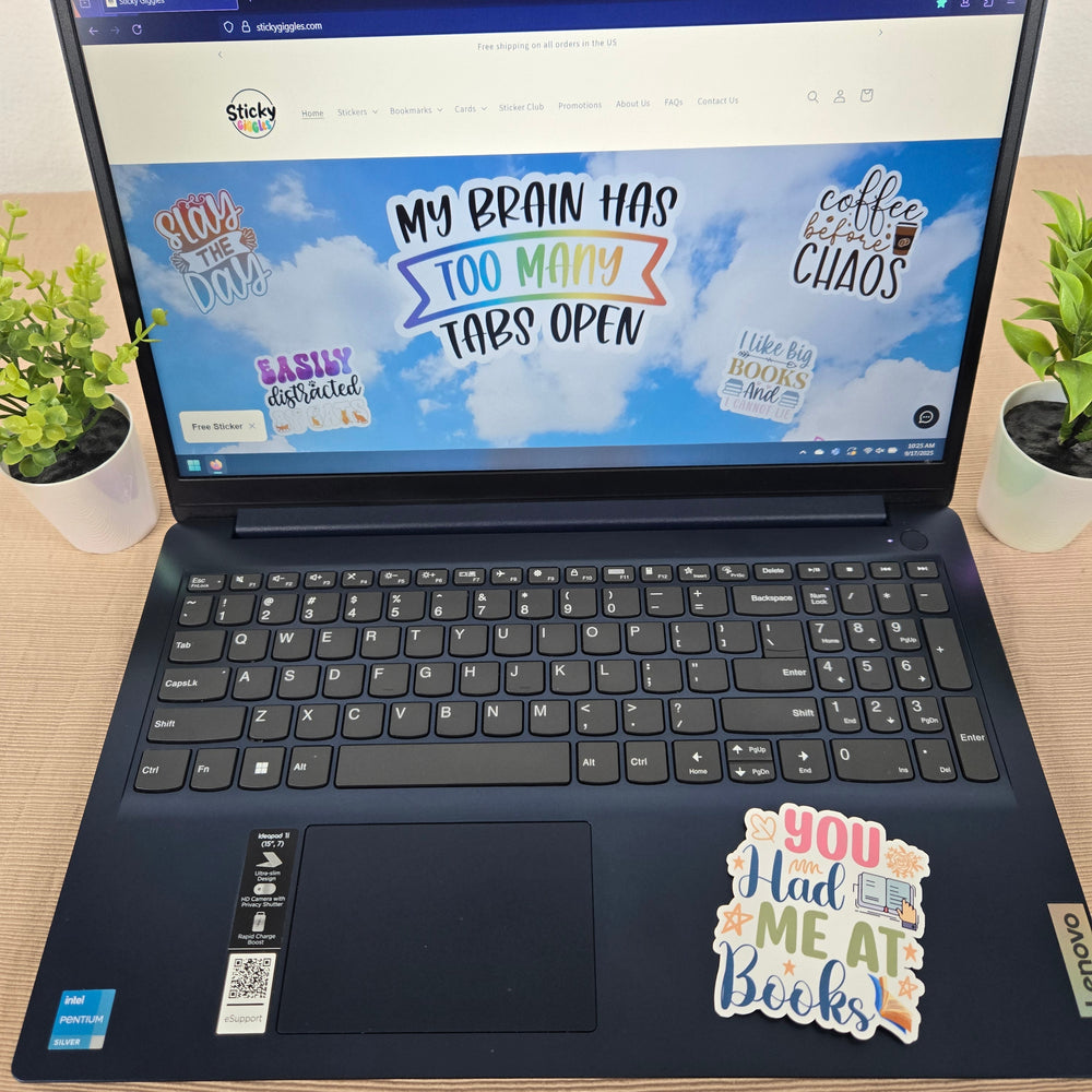 Book lover Quotes Series 1 Stickers (ONLINE ORDER ONLY)