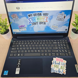 Book lover Quotes Series 1 Stickers (ONLINE ORDER ONLY)