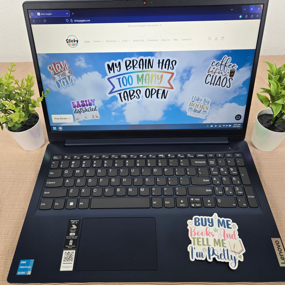 Book lover Quotes Series 1 Stickers (ONLINE ORDER ONLY)