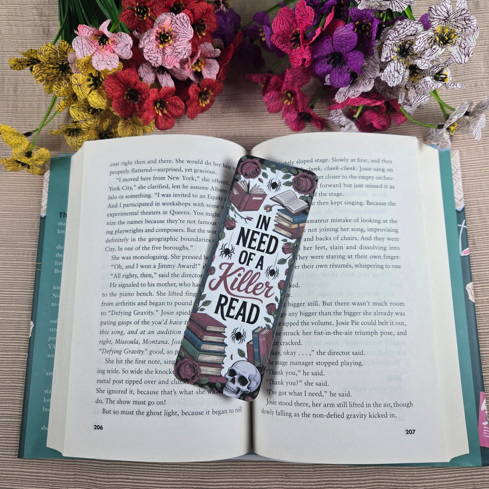 Horror Booklover Bookmark (ONLINE ORDER ONLY)