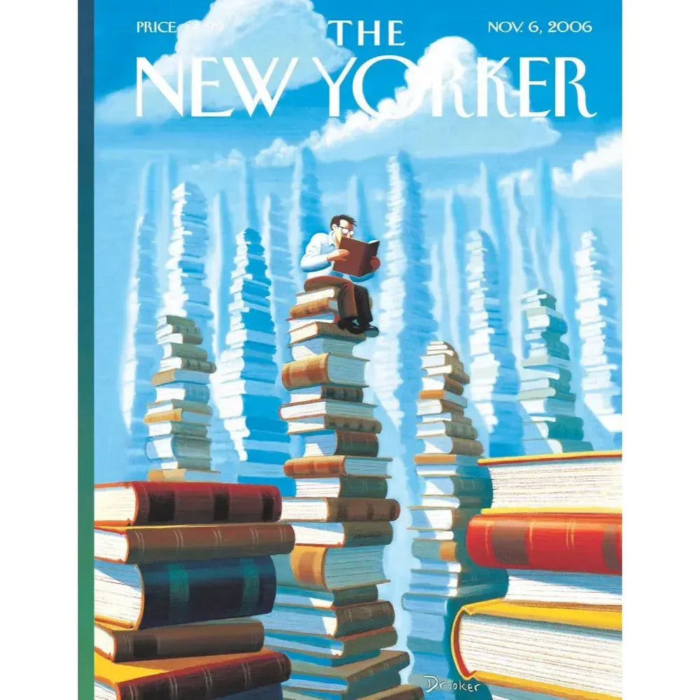 Bookopolis The New Yorker 100 Piece Mini Jigsaw Puzzle NYPC (ONLINE ORDER ONLY)