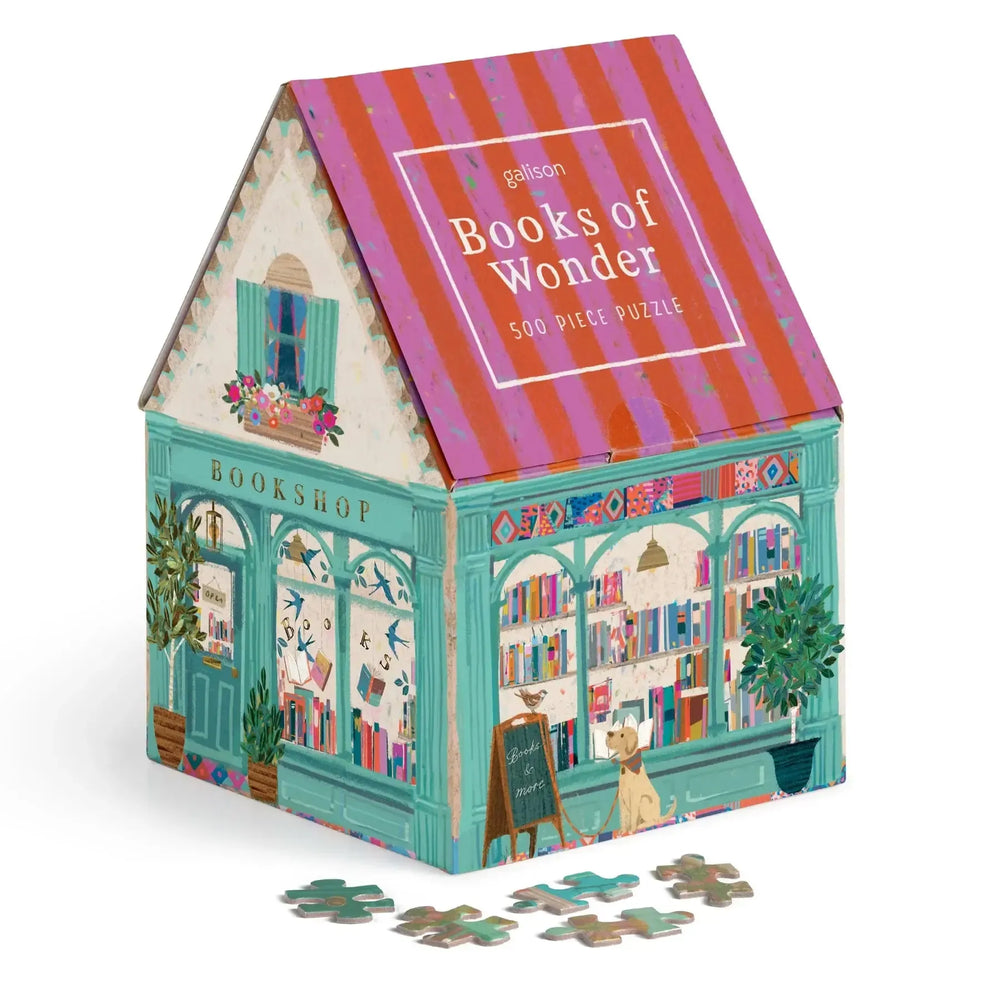 Books of Wonder 500 Piece Jigsaw Puzzle Galison (ONLINE ORDER ONLY)