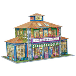 Bookshop 1389 Piece 3D Jigsaw Puzzle Eurographics (ONLINE ORDER ONLY)