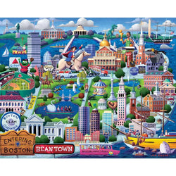 Boston 210 Piece Jigsaw Puzzle Boardwalk (ONLINE ORDER ONLY)