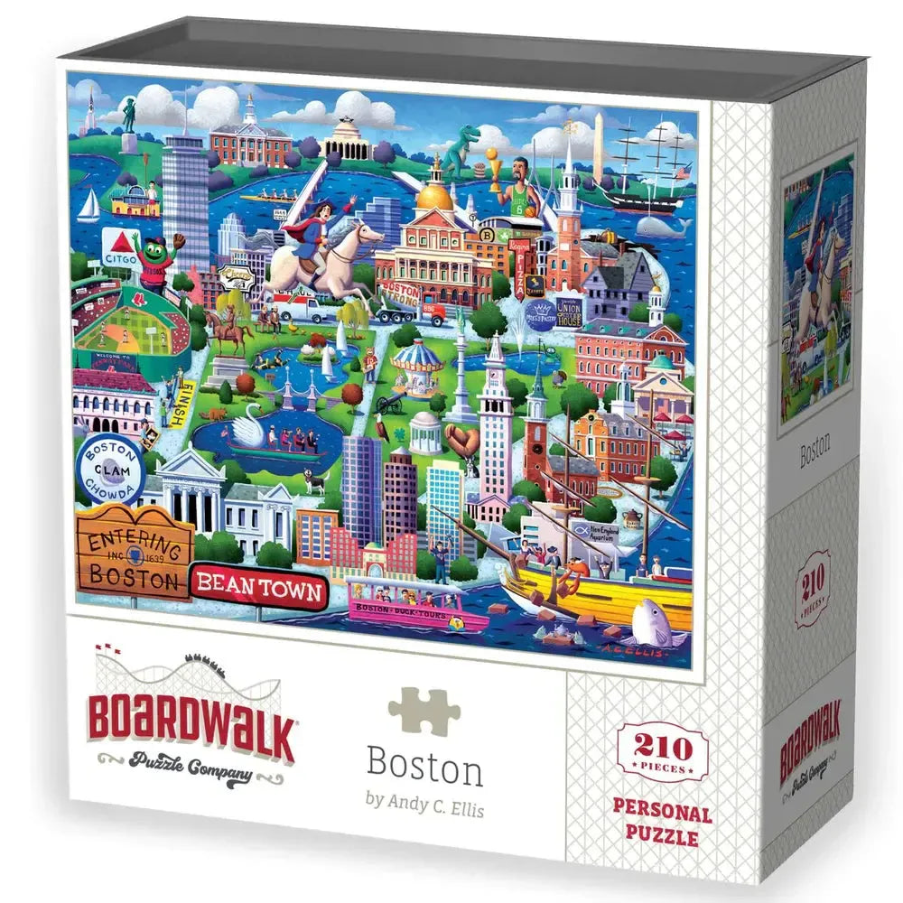 Boston 210 Piece Jigsaw Puzzle Boardwalk (ONLINE ORDER ONLY)