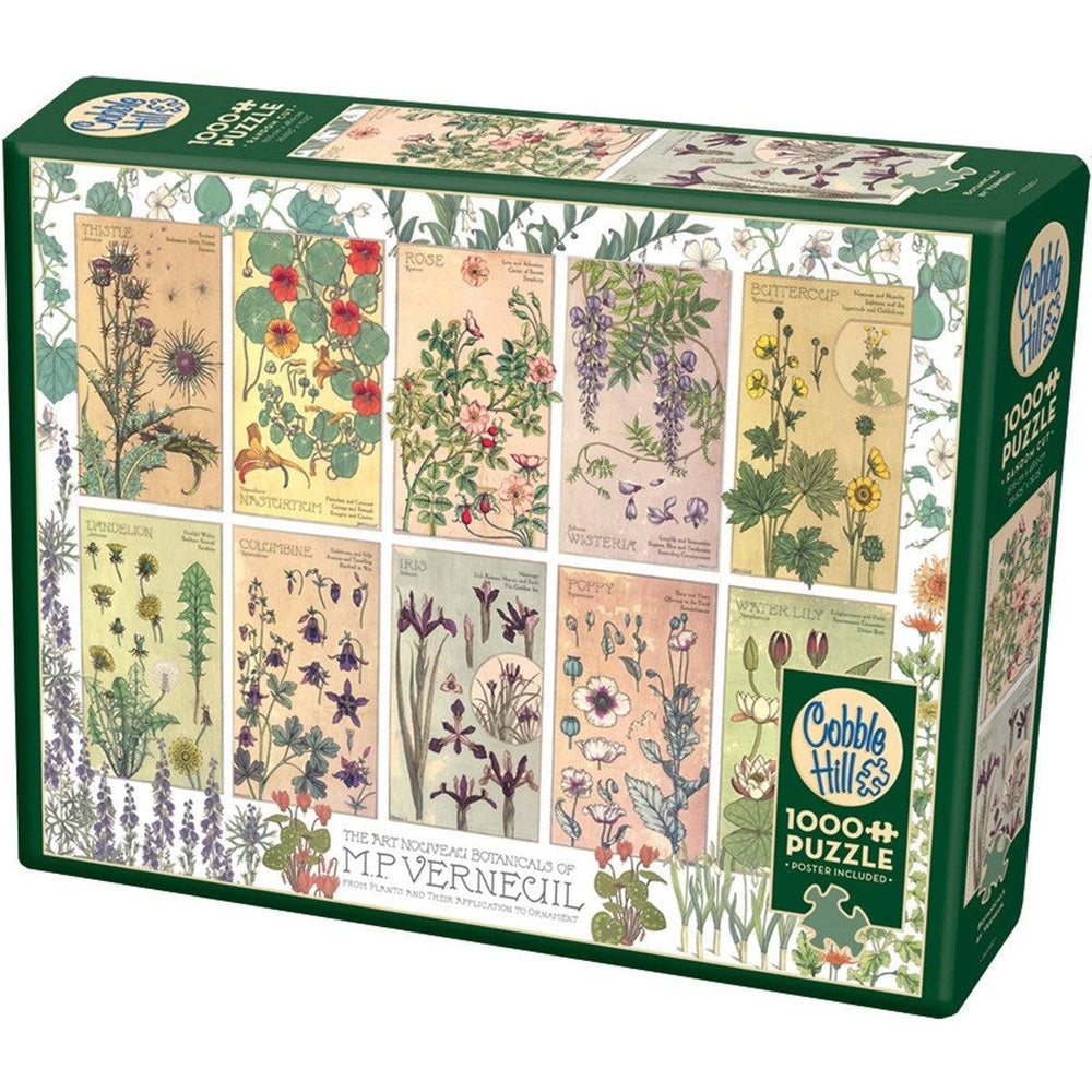 Botanicals by Verneuil 1000 Piece Jigsaw Puzzle Cobble Hill (ONLINE ORDER ONLY)