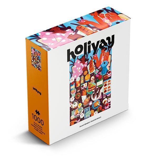 Bountiful Brunch 1000 Piece Jigsaw Puzzle Holiyay (ONLINE ORDER ONLY)