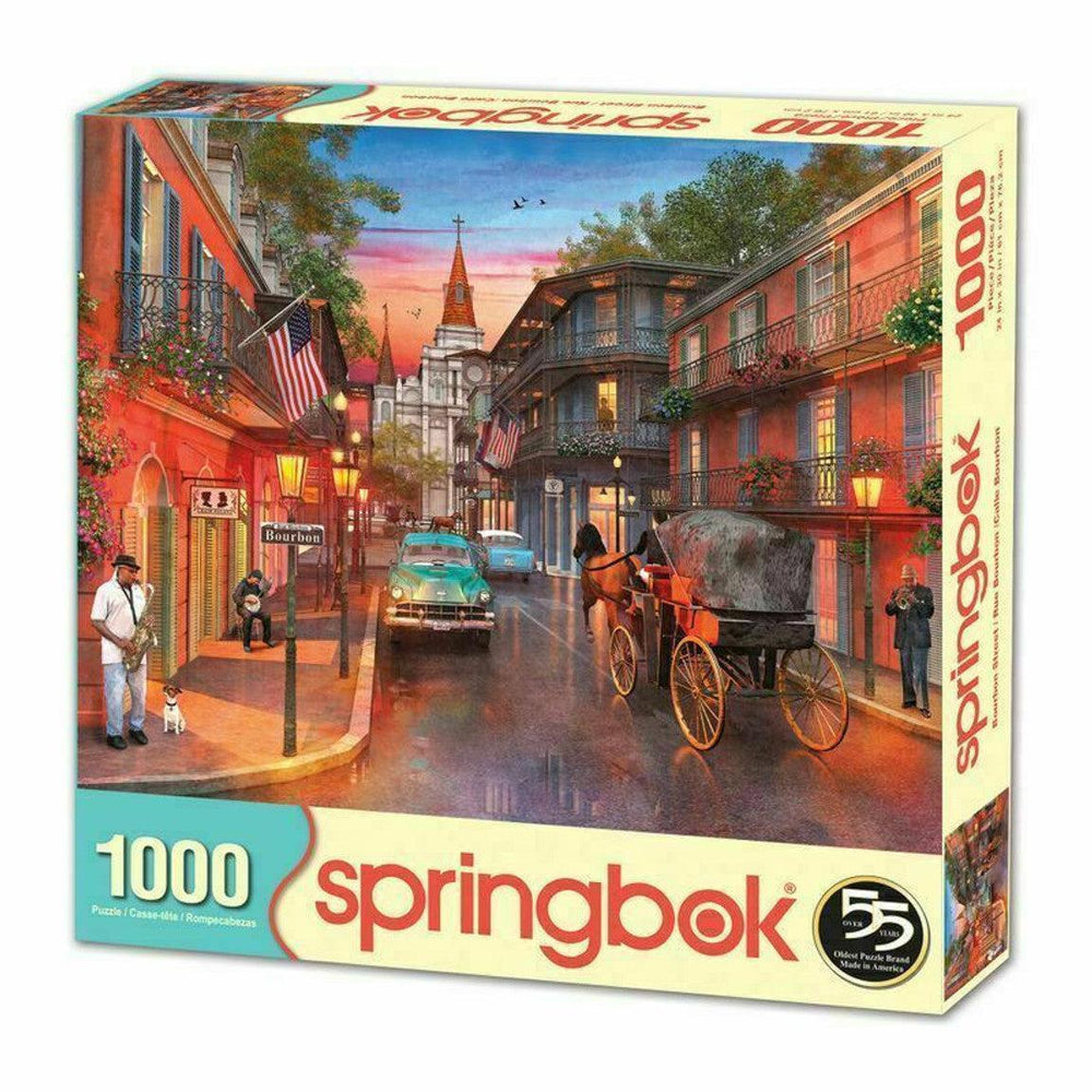 Bourbon Street 1000 Piece Jigsaw Puzzle Springbok (ONLINE ORDER ONLY)