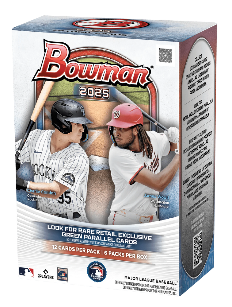 2025 Bowman Baseball - Value Box (Online Only)