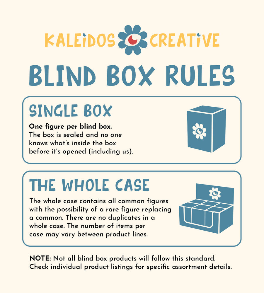 Kaleidos Creative: Box Turtle & Bird Blind Box (ONLINE ORDER ONLY)