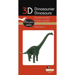 Brachiosaurus 3D Cardboard Model Kit Fridolin (ONLINE ORDER ONLY)