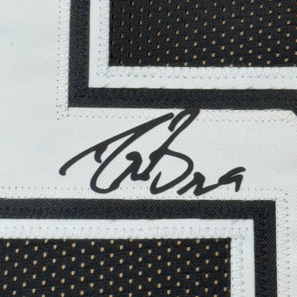 Framed Facsimile Autographed Drew Brees 35x39 Purdue Black Reprint Laser Auto College Football Jersey Size Men's XL (ONLINE ORDER ONLY)