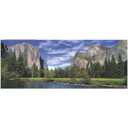 Bridal Veil Falls 504 Piece Panoramic Jigsaw Puzzle Pressman