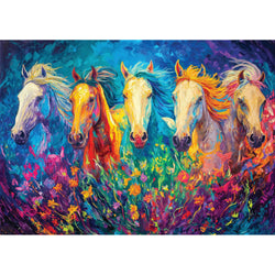 Bright Galloping 1000 Piece Jigsaw Puzzle Enjoy (ONLINE ORDER ONLY)