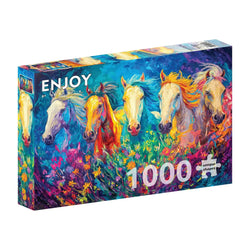 Bright Galloping 1000 Piece Jigsaw Puzzle Enjoy (ONLINE ORDER ONLY)