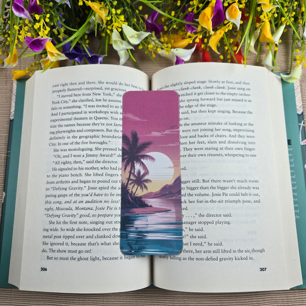 Bright Beach Sunset Bookmark (ONLINE ORDER ONLY)