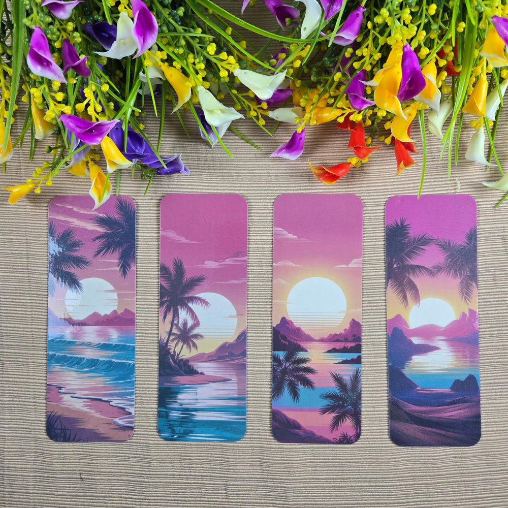 Bright Beach Sunset Bookmark (ONLINE ORDER ONLY)