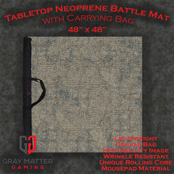 Broken Cobblestone - Neoprene Battle Mat with Bag