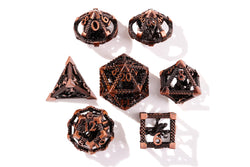 Bronze Kraken Metal RPG Dice Set | 7 Pieces (ONLINE ORDER ONLY)