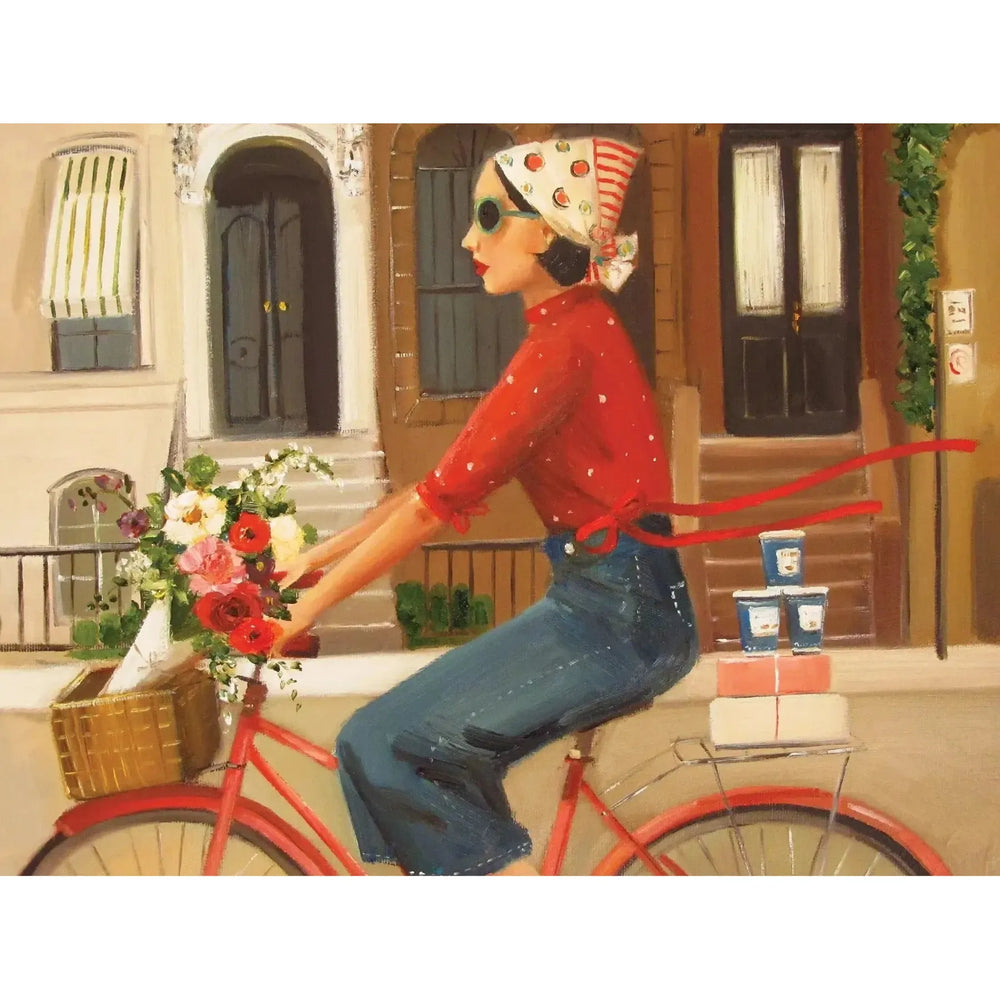 Brownstones 1000 Piece Jigsaw Puzzle NYPC (ONLINE ORDER ONLY)