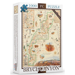 Bryce Canyon National Park 1000 Piece Jigsaw Puzzle Xplorer Maps