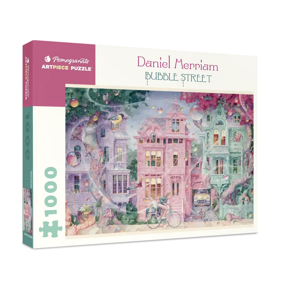 Bubble Street by Daniel Merriam 1000 Piece Jigsaw Puzzle Pomegranate (ONLINE ORDER ONLY)