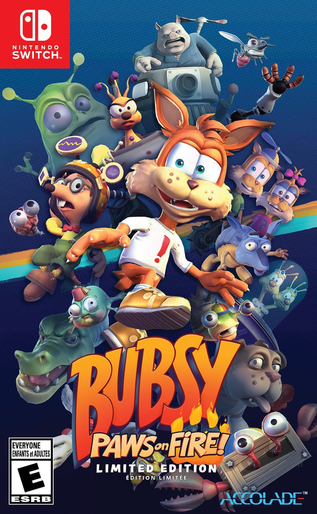 Bubsy: Paws on Fire (Limited Edition) (Nintendo Switch) (ONLINE ORDER ONLY)