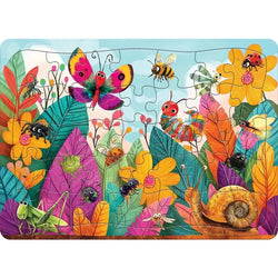 Bugs & Blooms 35 Piece Tray Jigsaw Puzzle Cobble Hill (ONLINE ORDER ONLY)