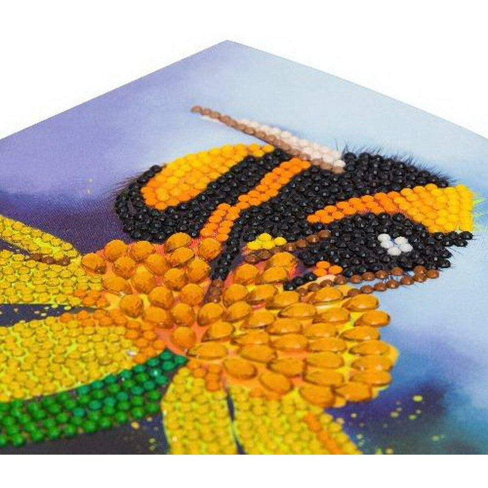 Bumblebee Crystal Art Card Kit Craft Buddy (ONLINE ORDER ONLY)